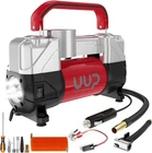Tire Inflator Air Compressor, 150PSI 12V Dc Double Cylinders Heavy Duty Red New. Price: $87.54.