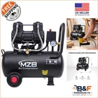 Mzb Ultra Quiet 6.4 Gallon Air Compressor - Fast Inflation, Safe & Reliable New. Price: $202.04.