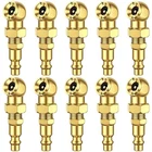 10 Pack Ball Foot Air Chucks For Tires 1/4" Fnpt Closed Flow Infla... New. Price: $51.99.