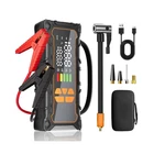 With Air Compressor - 4000A 12V Battery Jumper Starter... Fast Ship New. Price: $82.96.