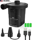 Dr.meter Air Pump For Inflatables, Rechargeable 4000MAH Battery HT-420 New. Price: $42.51.