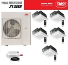 Ductless Mini Split Air Conditioner 60000 Btu Heat Pump Ceiling 5 Zone Coo New. Price: $7659.00.