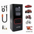 Hapow Tire Inflator Portable Air Compressor, 6000MAH Standard Capacity Black New. Price: $70.97.