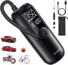 Tire Inflator Portable Air Compressor, Black New. Price: $49.70.