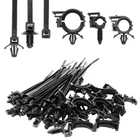 Shmzk 150PCS Push Mount Cable Zip Tie With Car Wire Loom Routing Clips, Black New. Price: $16.08.
