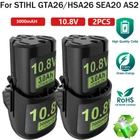 2PCS For Stihl GTA26/HSA26/SEA20/FSA30/HSA40/KOA20 AS2 Replacement Battery Us New. Price: $44.99.