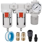 DFR-03 3/8" Npt Air Drying System Double Filters, Pressure Regulator C New. Price: $78.99.