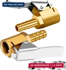 Lumiteco 1/4" Brass Tire Inflator Lock On Air Chuck,mini Compressor Portable New. Price: $15.28.