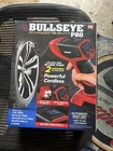 New Bullseye Pro Rechargeable Cordless Handheld Tire Inflator- Open Box. Price: $150.00.