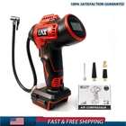 Portable Air Compressor Milwaukee 18V Battery, Cordless Electric Tire Inflator New. Price: $79.99.