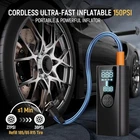 Frarome Tire Inflator Portable Air Compressor 150PSI - Black Used. Price: $29.64.