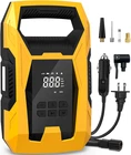 Carsun Ac/dc Tire Inflator Portable Air Compressor, Dual Power For Home 110V New. Price: $47.40.