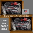 Milwaukee M18 Pack X2 XC8.0 Forge Ah Batteries 48-11-1881 Genuine Battery New. Price: $279.98.