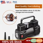 12V Auto Heavy Duty Portable Air Compressor Car Tire Inflator Electric Pump New. Price: $17.90.
