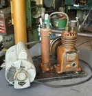 Vintage Devilbiss Air Compressor Pump Toledo Ohio Cast Iron Usa Made Motor Used. Price: $149.50.
