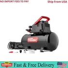 Hyper Tough Black 100 Psi Oil-free Portable Air Compressor 3 Gal New. Price: $56.48.