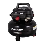 Husky 6 Gal 175 Psi Electric Oil-free Pancake Air Compressor Dual Gauges New. Price: $139.99.