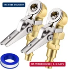 Evoultes 2-PACK Closed Ball Tire Chuck With Clip, 1/4" Fnpt Locking Air New. Price: $23.98.
