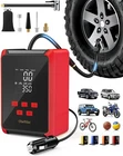 Olarhike Electric Tire Inflator Portable Air Compressor, 12V Auto Pump New. Price: $29.99.