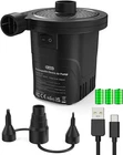 Dr.meter Air Pump For Inflatables, Rechargeable 4000MAH Battery Mattress New. Price: $35.99.