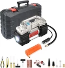Gspscn Digital Tire Inflator, Portable Toolbox 12V Air Compressor Pump New. Price: $69.99.