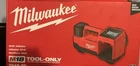 Milwaukee M18 18V Cordless Tire Inflator 2848-20 New. Price: $179.00.