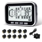 4.3" Trailer Tire Pressure Monitoring System With 10 Sensors, Rv Tpms 5 Ale Used. Price: $99.50.