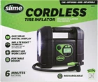 Cordless Tire Inflator Portable Air Compressor Led Light With Auto Shut-off New. Price: $94.04.
