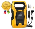 Carsun Ac/dc Tire Inflator Portable Air Compressor, Dual Power For Home 110V New. Price: $43.11.