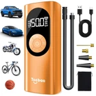 Tire Inflator Portable Air Compressor With Auto Shut-off And Led Light, 150PS... New. Price: $41.76.