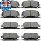 Cctechmass Ceramic Brake Pads Set Kit Fit FOR2009-2020 Nissan New. Price: $65.58.