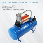 Jdmspeed New 150PSI Dc 12V Air Compressor With Liter Tank 1.6 Gallon For Tr.... Price: $104.38.