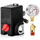 Air Compressor Pressure Switch 26 Amps 120/240 Volts 120-155 Psi With 0-200 P... New. Price: $50.03.