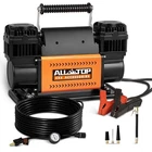 Air Compressor Kit, Dual Cylinder 12V Portable Inflator 12.35 350 L/min New. Price: $262.44.