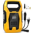 Carsun Ac/dc Tire Inflator Portable Air Compressor, Dual Power For Home 110V New. Price: $60.79.