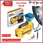 Cordless Tire Inflator Air Compressor For Dewalt 20V Battery, Portable Handheld New. Price: $49.98.