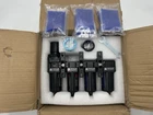 Newpo 3/8" Npt 4 Stage Air Drying System,particulate Filter Semi Auto Drain. Price: $69.99.