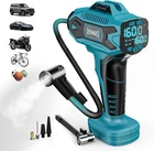 Cordless Tire Inflator Air Compressor Compatible With Makita 18V Max Battery, 16 New. Price: $67.52.