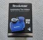 Brookstone Automotive Tire Inflator Mini Air Compressor 300 Psi 12V New. Price: $33.33.