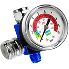 Air Compressor Pressure Regulator 1/4" Npt 0-150 Psi Gauge Tool Lematec AR01 New. Price: $25.76.